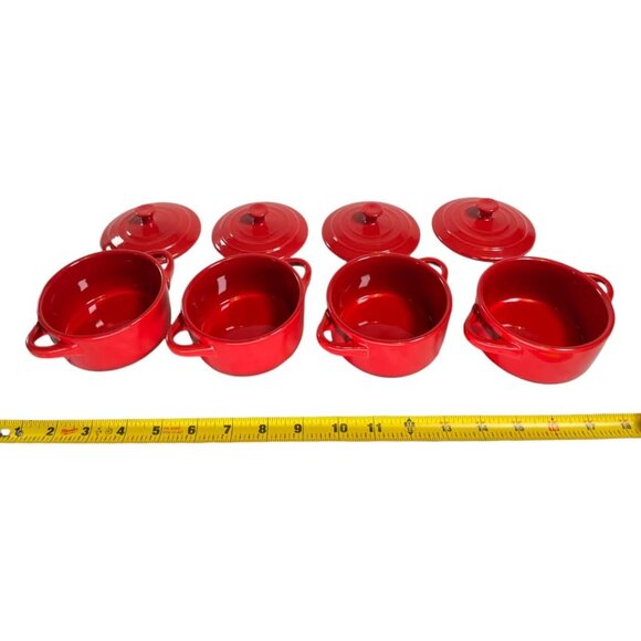 Wildly Delicious Petite Maison Red Mini Casserole Set — Small - Picture 2 of 5